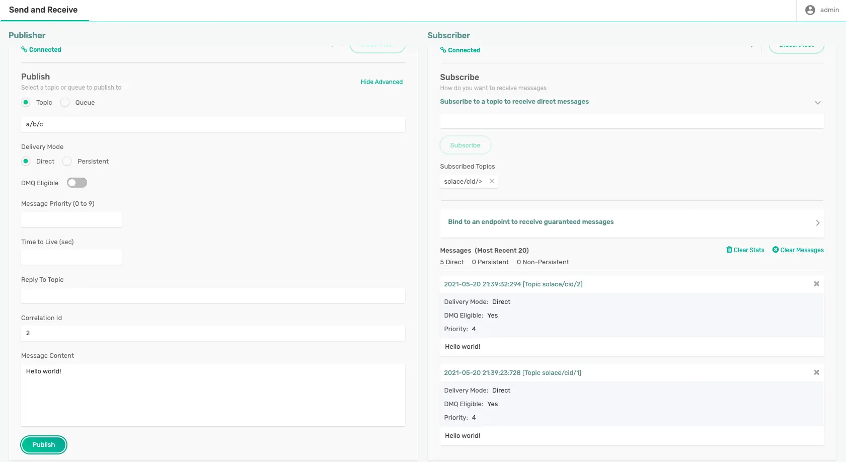 Dynamic Publish 1